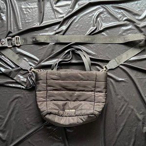 Steve Madden puffer puff bomber winter purse back crossbody Please check measu